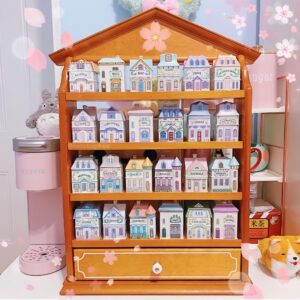 1989 Lenox Spice Village 24-Piece Set with Original Display Rack – Excellent Condition