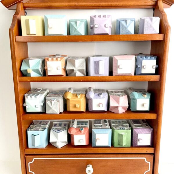 1989 Lenox Spice Village 24-Piece Set with Original Display Rack – Excellent Condition - Image 5