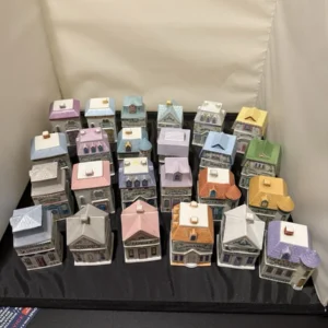 1989 Lenox Spice Village – Full 24-Piece Set (Used Condition)