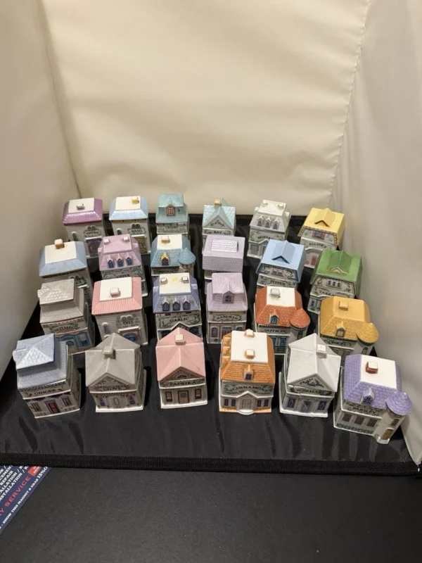 1989 Lenox Spice Village – Full 24-Piece Set (Used Condition) - Image 2