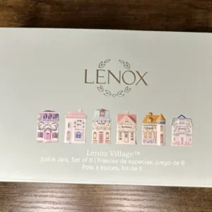 Lenox Spice Village 6 Pc Spice Jar Set #2