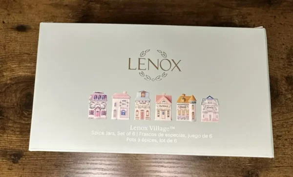Lenox Spice Village 6 Pc Spice Jar Set #2 - Image 2