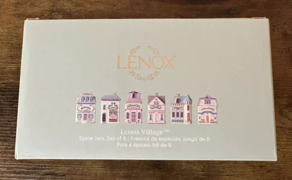 Lenox Spice Village 6 Pc Spice Jar Set #3 - Image 2