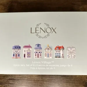 Lenox Spice Village 6 Pc Spice Jar Set #4
