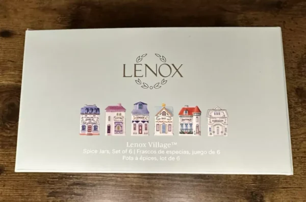 Lenox Spice Village 6 Pc Spice Jar Set #4 - Image 2