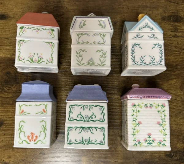 Lenox Spice Village 6 Pc Spice Jar Set #4 - Image 5