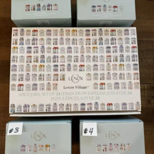 2024 Lenox Spice Village – Full Set (24-Piece Collection)