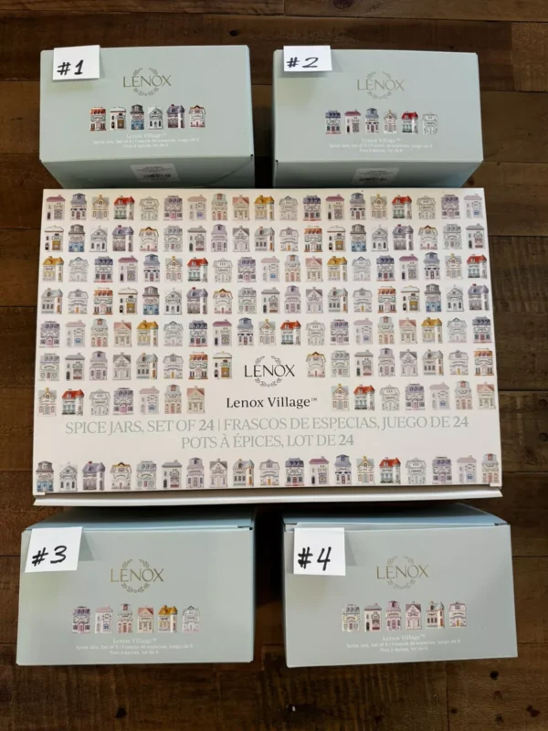 2024 Lenox Spice Village – Full Set (24-Piece Collection)